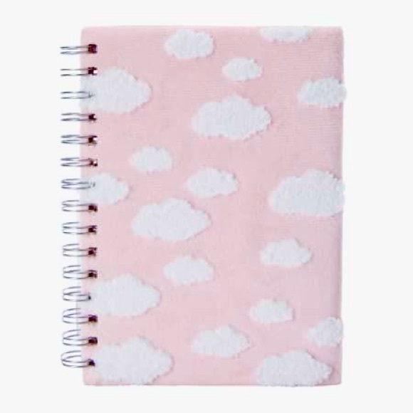 NWT! Soft plush cover journal - Picture 1 of 16